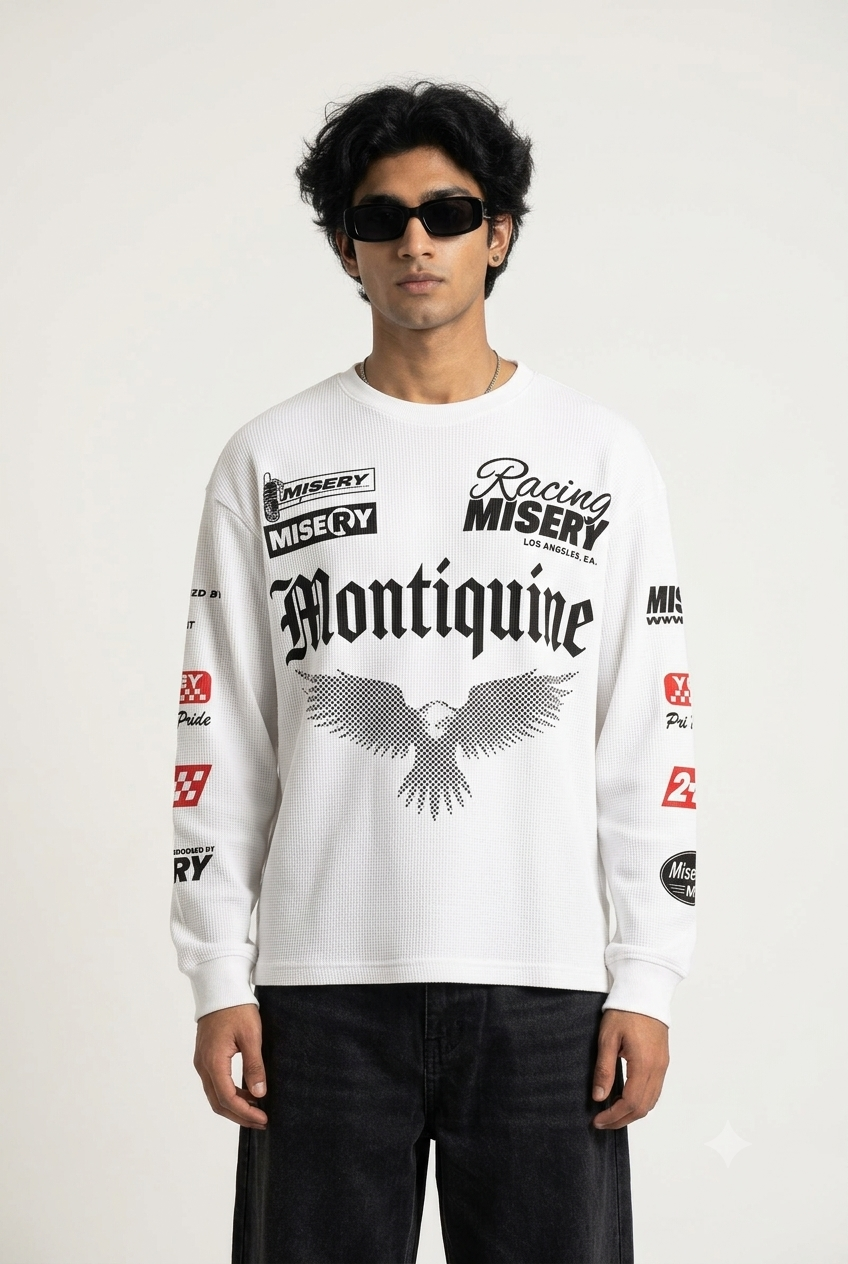Chahuta Waffle Full Sleeve Tee | Chapter 01