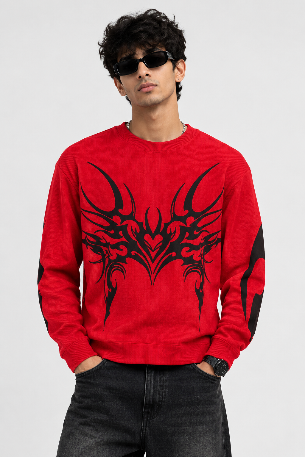 Chahuta Waffle Full Sleeve Tee | Chapter 01